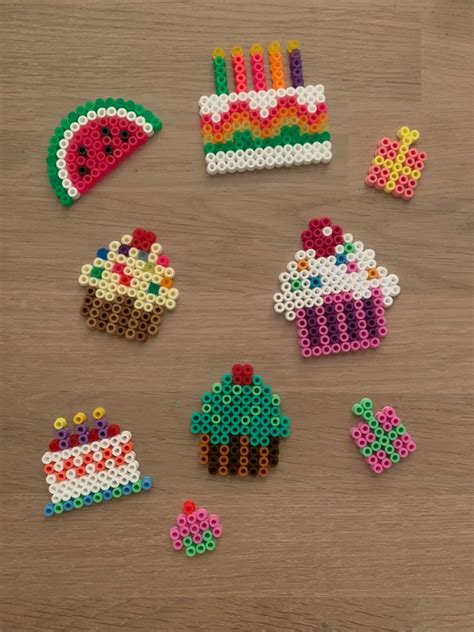 Birthday Hamma Beads Ideas Easy Perler Beads Ideas Mini Hama Beads