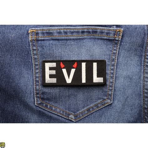 Evil Patch With Devil Horns Ranks Titles Nicknames Thecheapplace