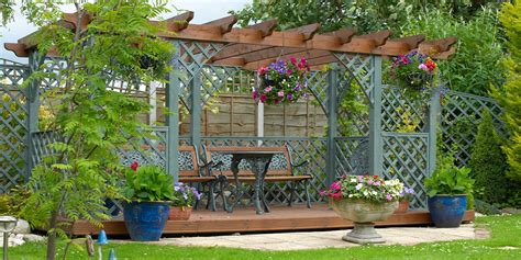 Pergola With Flower Containers Salisbury Greenhouse