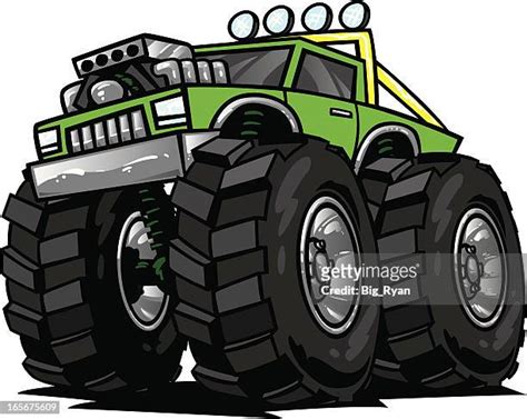 61 Green Monster Truck Stock Photos High Res Pictures And Images