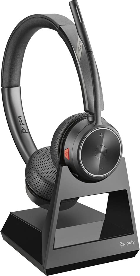 Plantronics Savi 8200 Series W8220 M Wireless Dect Headset System Certified For