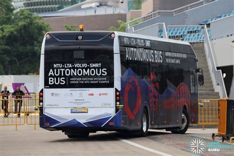 Ntu Lta Volvo Autonomous Bus Trial Land Transport Guru