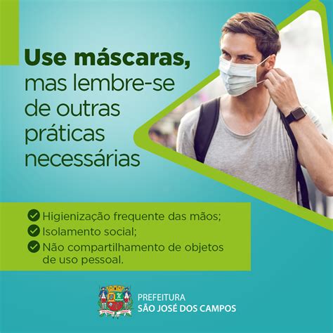 Uso De M Scaras Prefeitura De S O Jos Dos Campos