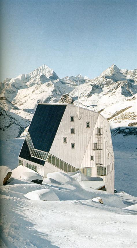 Refugio Alpino Monte Rosa Ficha Fotos Y Planos Wikiarquitectura