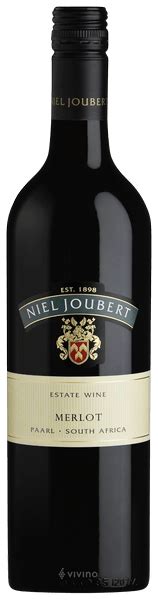 Niel Joubert Merlot Vivino