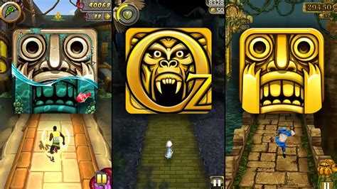 Temple Run Pirate Cove Vs Temple Run Oz Vs Temple Run Endless Run