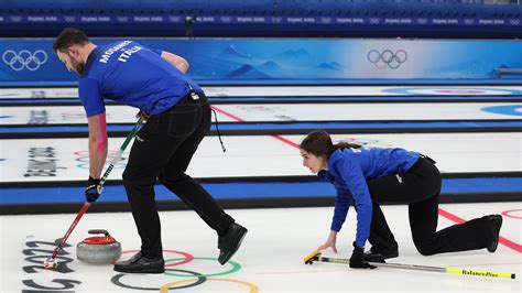 L Italia Del Curling Sogna La Semifinale Nel Doppio Misto