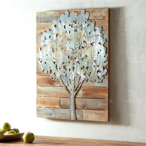 20 Inspirations Windswept Tree Wall Decor By World Menagerie