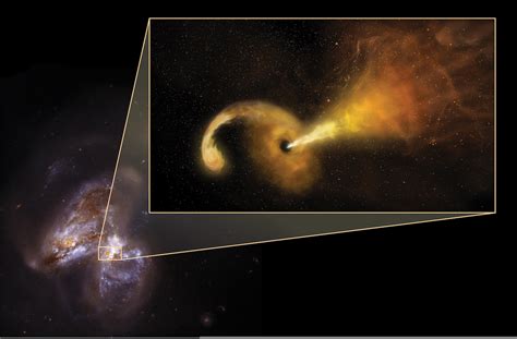 Supermassive Black Hole Swallows Star Lights Up Galaxy Core Ars Technica