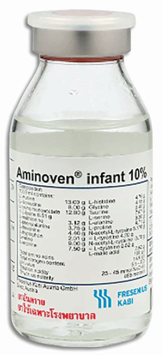 Aminoven Infant Dosage Drug Information Mims Thailand