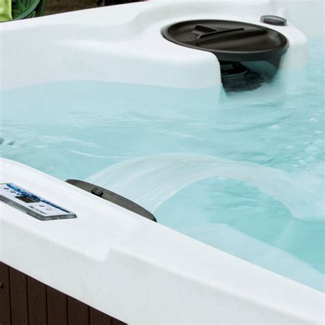 Lifesmart Spas And Saunas Lifesmart Spas Leganza Volt Person Jet Rectangle Hot Tub With
