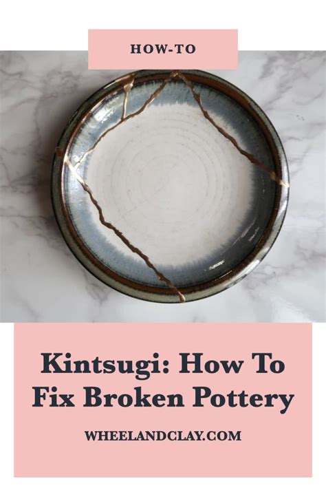 How To Mend Broken Pottery With Gold Kintsugi Kintsugi Japanese Pottery Pottery