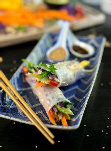 A Rainbow Of Spring Rolls For Meatless Mondays The Cottage Market