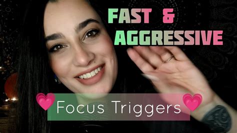 Fast Aggressive Asmr Focus Triggers Follow My Instructions Hand