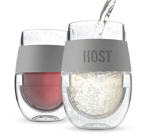 Host Freeze Cooling Wine Glasses The Green Head