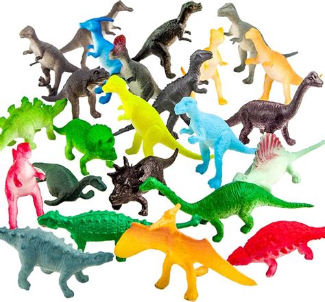 Dinosaur Figure 72 Piece Mini Dinosaur Toy Set Great Safety Material Assorted Vinyl Plastic