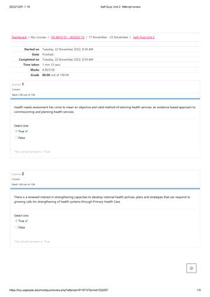 Self Quiz Unit 1 Attempt Review 2022 12 01 1 19 Self Quiz Unit 1