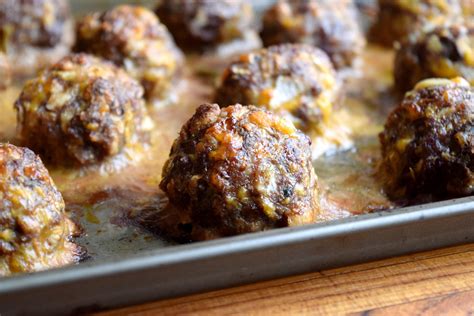 Cheddar Meatballs Make It Like A Man