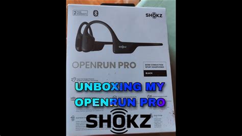 147 Unboxing My Openrun Pro Shokz YouTube