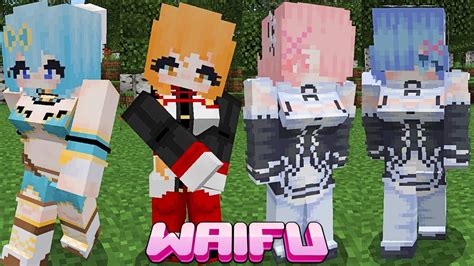 Actualizacion Addon De Waifus Para Minecraft Pe Waifus Mod Mcpe