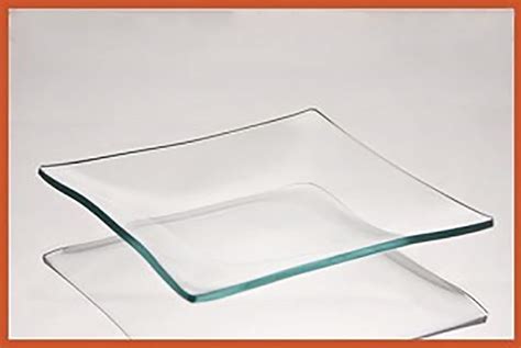 5 Inch Square Clear Glass Plate 3 16 Thick Square Glass Etsy