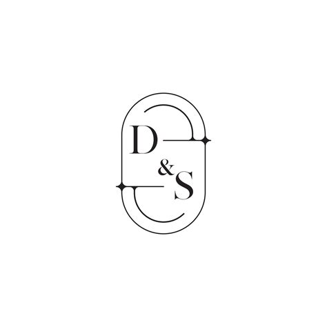 Ds Line Simple Initial Concept With High Quality Logo Design