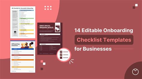 Editable Onboarding Checklist Templates For Venngage