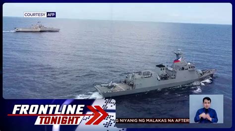 China Umalma Sa PH U S Joint Patrol Sa WPS AFP Pumalag Frontline