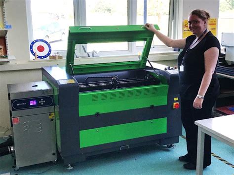 School Uses Lasertech CO2 Laser Mantech Machinery UK