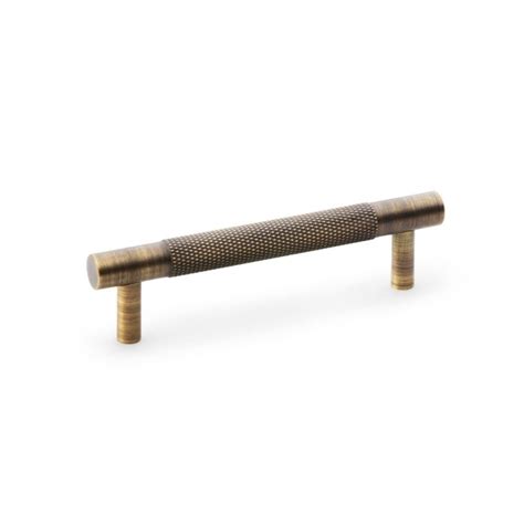 Knurled T Bar Pull Handle Aandwbrunel Antique Brass Handlesandhinges