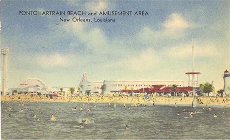 Pontchartrain Beach Retro Flashback Amusement Park Rides Amusement