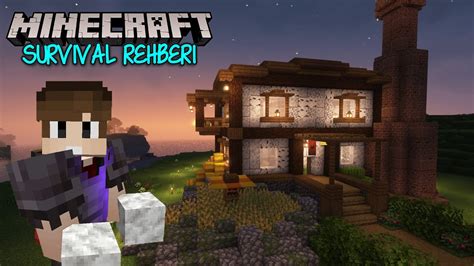 ORTA ÇAĞ TARZI Ev Yapımı Minecraft Survival Rehberi B17 YouTube