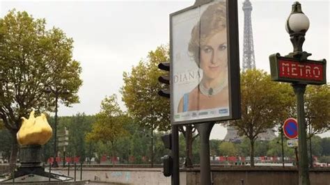 Princess Diana Film Poster Near Tunnel Where She Died In Horror Crash In Paris World News