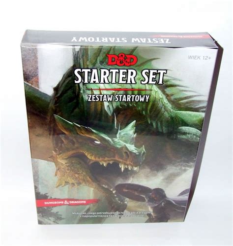 Dungeons Dragons STARTER ZESTAW STARTOWY PL NOWY Stan nowy 1250 zł