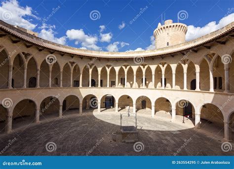 Bellver Castle In Palma De Mallorca Spain Stock Image Image Of