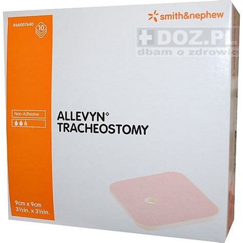 Allevyn Tracheostomy Opatrunek Ja Owy X Cm Szt Portal Doz Pl