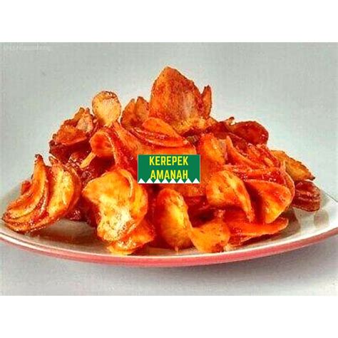 Kerepek Ubi Pedas Basah 400g Shopee Malaysia