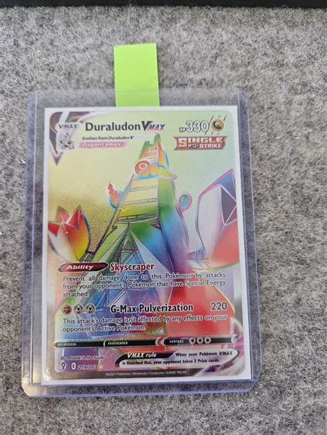 Duraludon Vmax Rainbow Pokemon Karte Kaufen Auf Ricardo