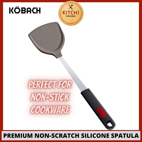 KOBACH Premium Non Scratch Silicone Spatula Heat Resistant Cooking