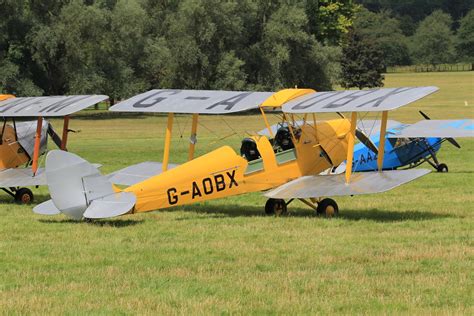 G Aobx De Havilland Dh A Tiger Moth Moth Rally Wo Flickr