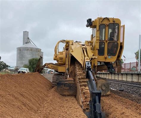 Vermeer T Trencher Hire Newcastle Australia