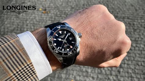 Longines Hydroconquest GMT 41 Mm Black YouTube