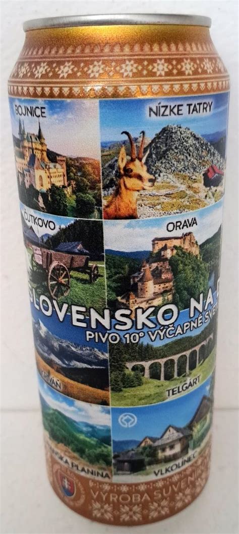 Pivní Plechovka 500ml Slovensko Na Dlani2022 Aukro