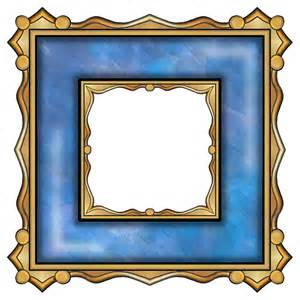 Blue Scrapbooking Frame Clip Art Library