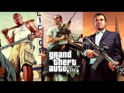 Gta 5 Robo De Banco Paleto Bay Con Los Tres Protagonistas Del Modo