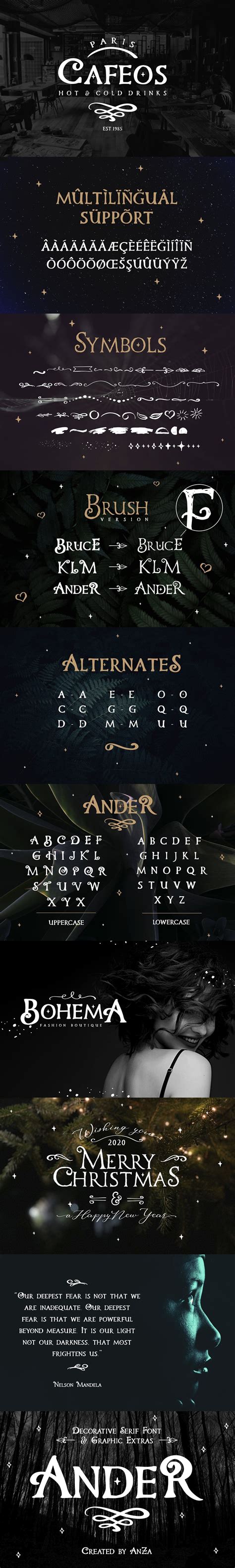 Hand-Drawn Serif Font Family | Serif fonts, How to draw hands, Best ...