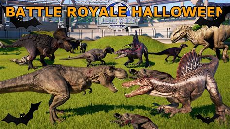 Especial De Halloween Battle Royale Con Los Dinosaurios Mas