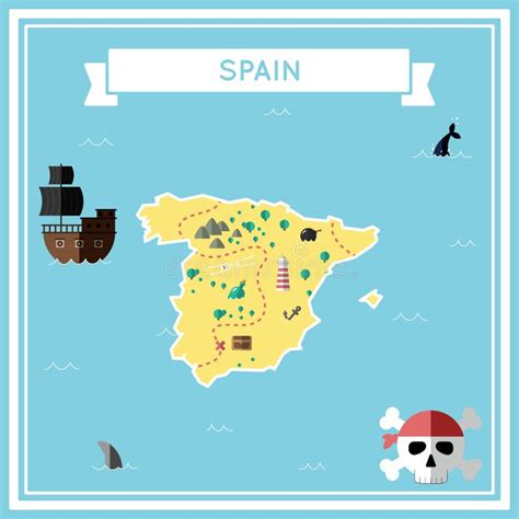 Cartoon Map Spain Stock Illustrations – 789 Cartoon Map Spain Stock Illustrations, Vectors ...