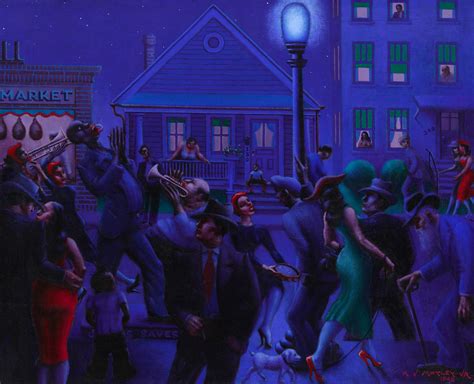 Archibald J Motley Jr Blues Whitney Museum Of American Art