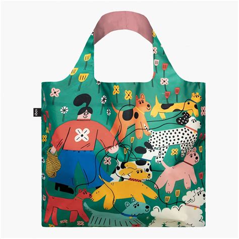 Buy Loqi Artist Foldable Bag Tess Smith Roberts Dog Walking